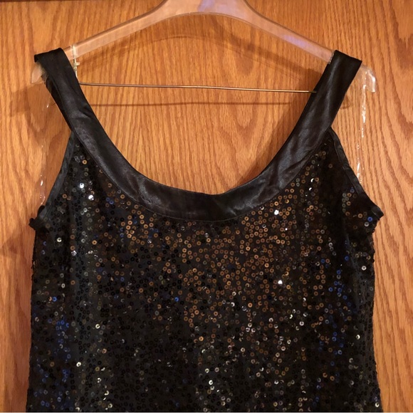 Libian Black Sequin Party Dress 1XL - Picture 3 of 11
